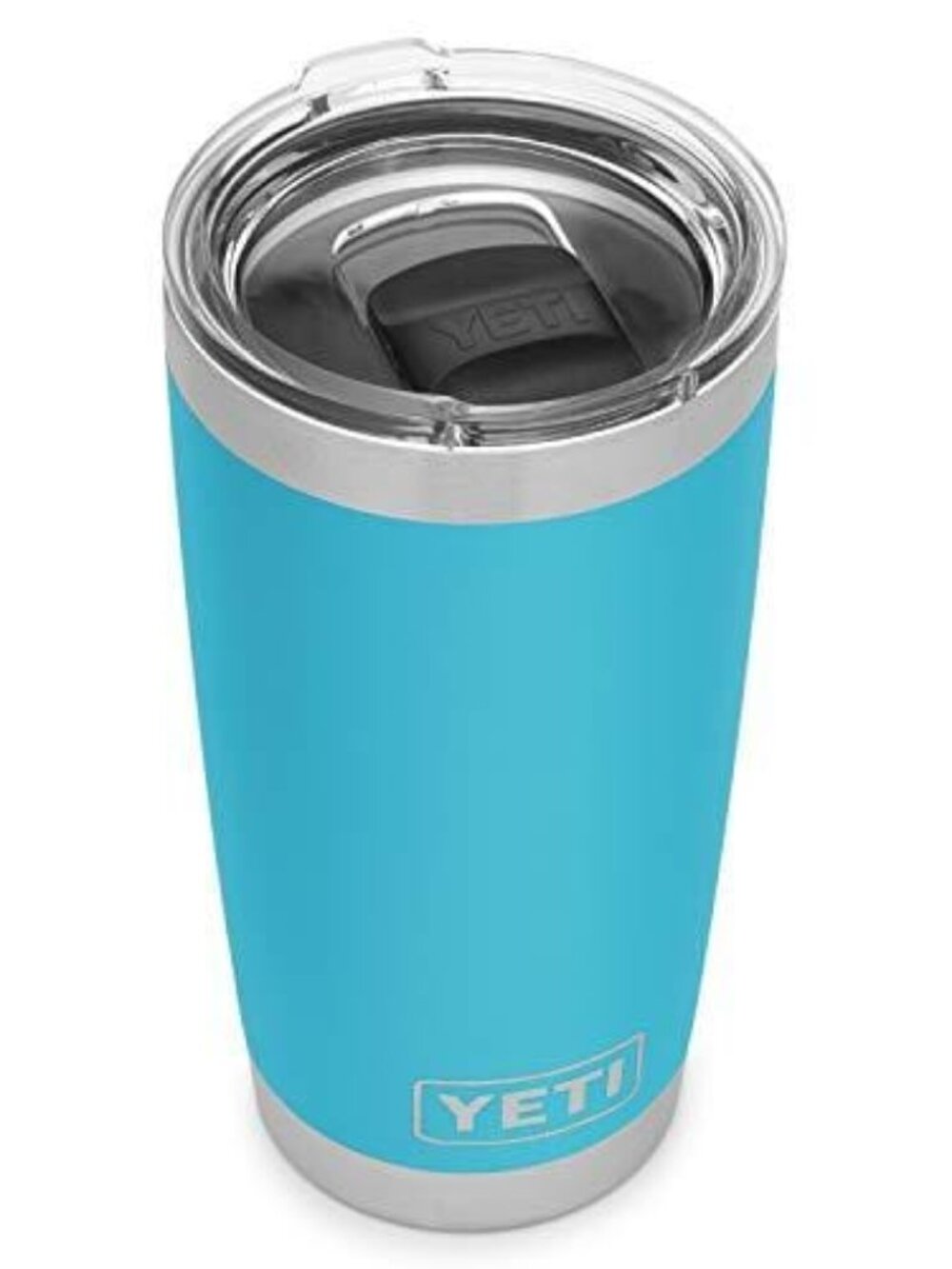 YETI Rambler 20 oz Tumbler with Magslider Lid-Reef Blue